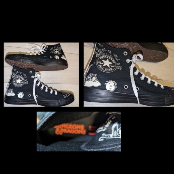Converse Other - Dungeons & Dragons Converse Chuck Taylor Shoes Unisex Mens 8.5 Womens 10.5